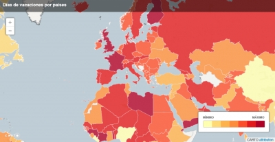 ¿En qué país hay más vacaciones del mundo?