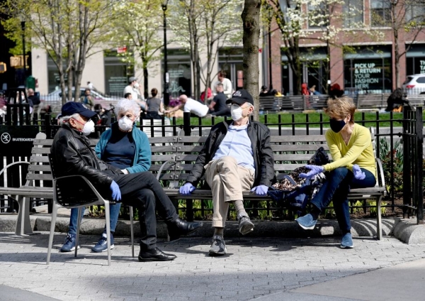 Las máscaras serán repartidas principalmente en los parques donde más se concentra la gente