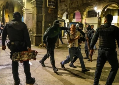 Reportan 47 detenidos tras manifestación en Guadalajara