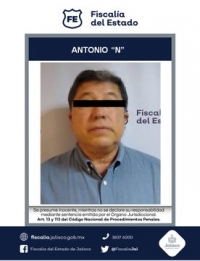 El exfuncionario fue detenido en la colonia Ciudad del Sol. 