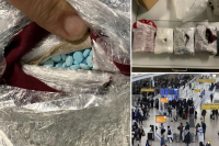 Nueva York: Incautan $1 millón de dólares en 32,000 pastillas de fentanilo en hotel del aeropuerto JFK de Nueva York: dos detenidos