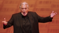 Plácido Domingo en un ensayo general el día antes del tradicional baile de ópera en Viena, Austria. 3 febrero 2016.