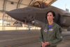 La primera mujer piloto de combate F-35 del mundo estrelló un avión en su primer vuelo