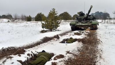 Reservistas ucranianos