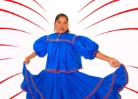 Una de las imágenes promocionales con la imagen de la corredora tarahumara.