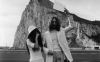 John Lennon y Yoko Ono, en Gibraltar, en 1969.