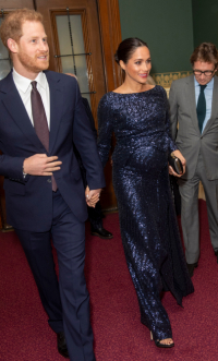 Meghan Markle y el principe Harry en el Royal Albert Hall