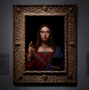 La pintura &#039;Salvator Mundi&#039;, atribuida a Leonardo.