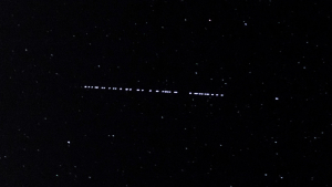 Satélites de Starlink, el 24 de julio de 2022