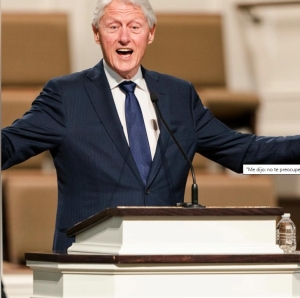 "Me dijo: no te preocupes, soy estéril, después de que abusó de mi": Afirma víctima de Bill Clinton en Twitter