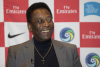 Pele durante la convención de la Asociación Nacional de Entrenadores de Fútbol de América, el jueves 15 de enero de 2015, en Filadelfia