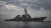 El destructor de EE.UU. USS Carney en el mar Mediterráneo 23 de octubre de 2018.