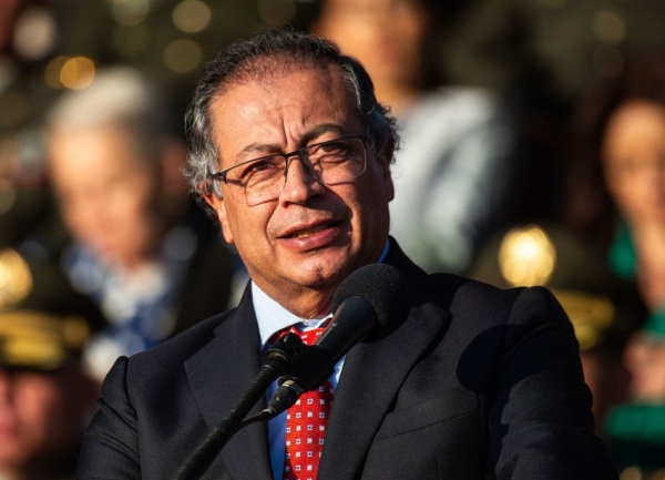 El presidente de Colombia, Gustavo Petro