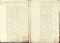 Parte del manuscrito que relata «lo que sucedió a una religiosa energúmena o endemoniada»