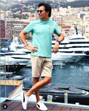 ¡Viva la vida! "Checo" Pérez descansa en su yate previo al GP de Mónaco