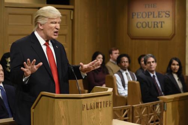 Alec Baldwin está &quot;anonadado&quot; por la popularidad de su imitación del presidente Donald Trump
