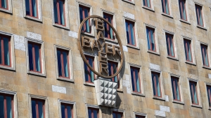 Sede de Bayer en Leverkusen, Alemania, el 27 de abril de 2020.